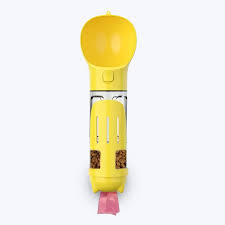 đ¶ 4-in-1 Pet Travel Water Bottle â Hydration, Snacks & Clean-Up Made Easy
